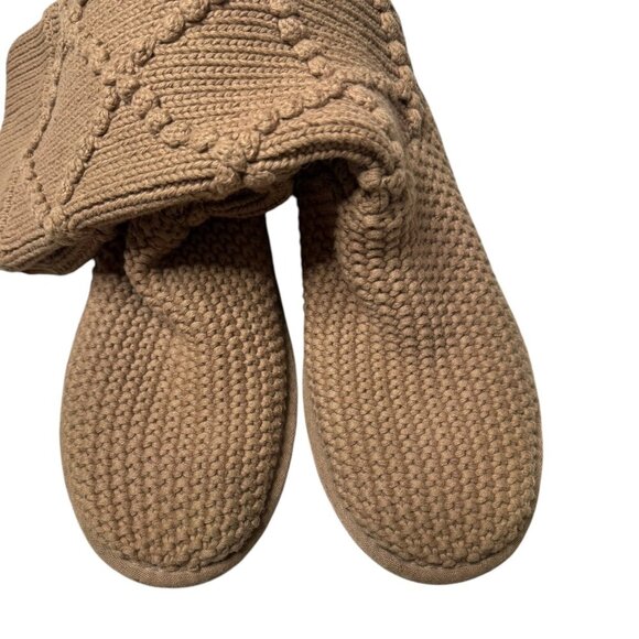 UGG Classic Cardy Argyle Sweater Boots - Picture 3 of 6